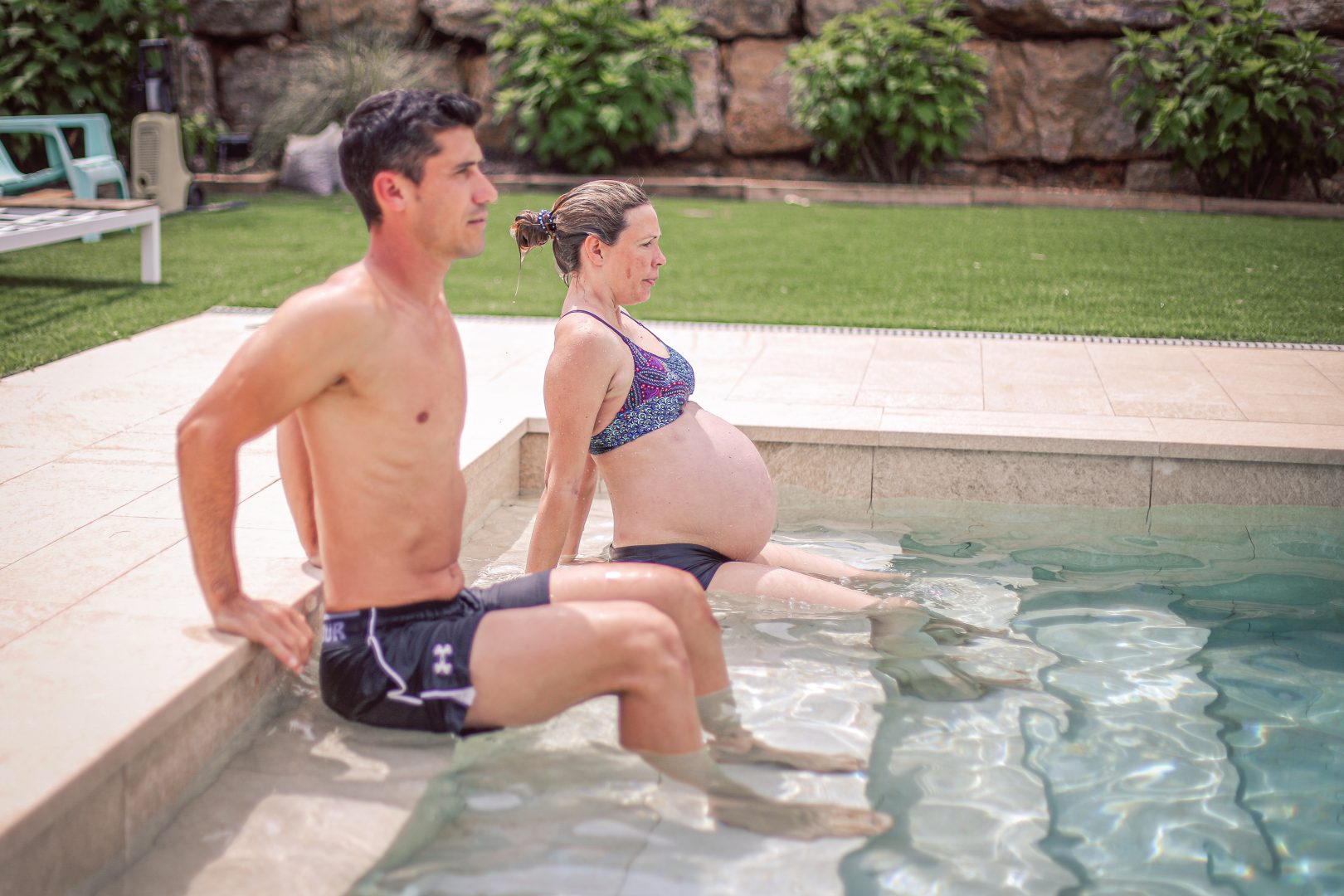 ejercicios para embarazadas en el agua