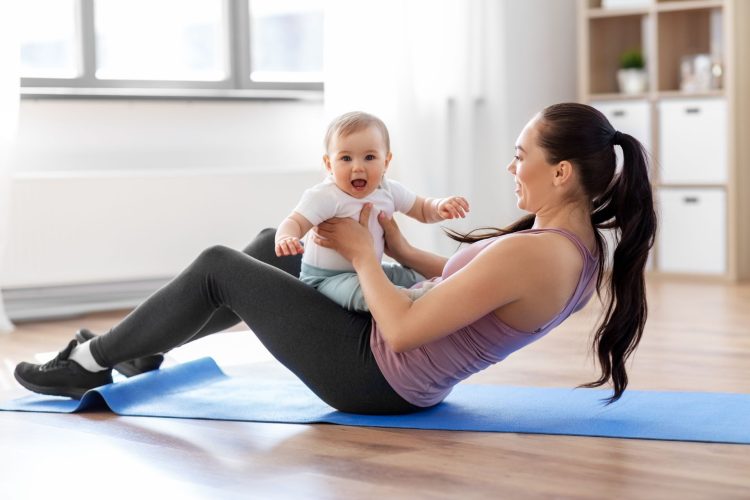 abdominales en el postparto