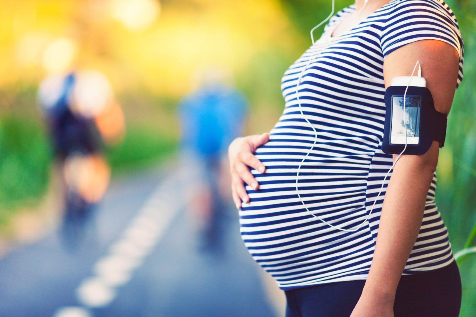 correr durante el embarazo: tercer trimestre
