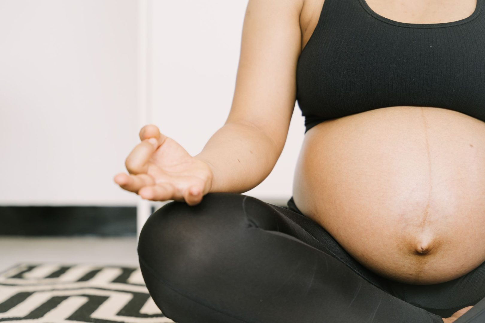 embarazo saludable meditación