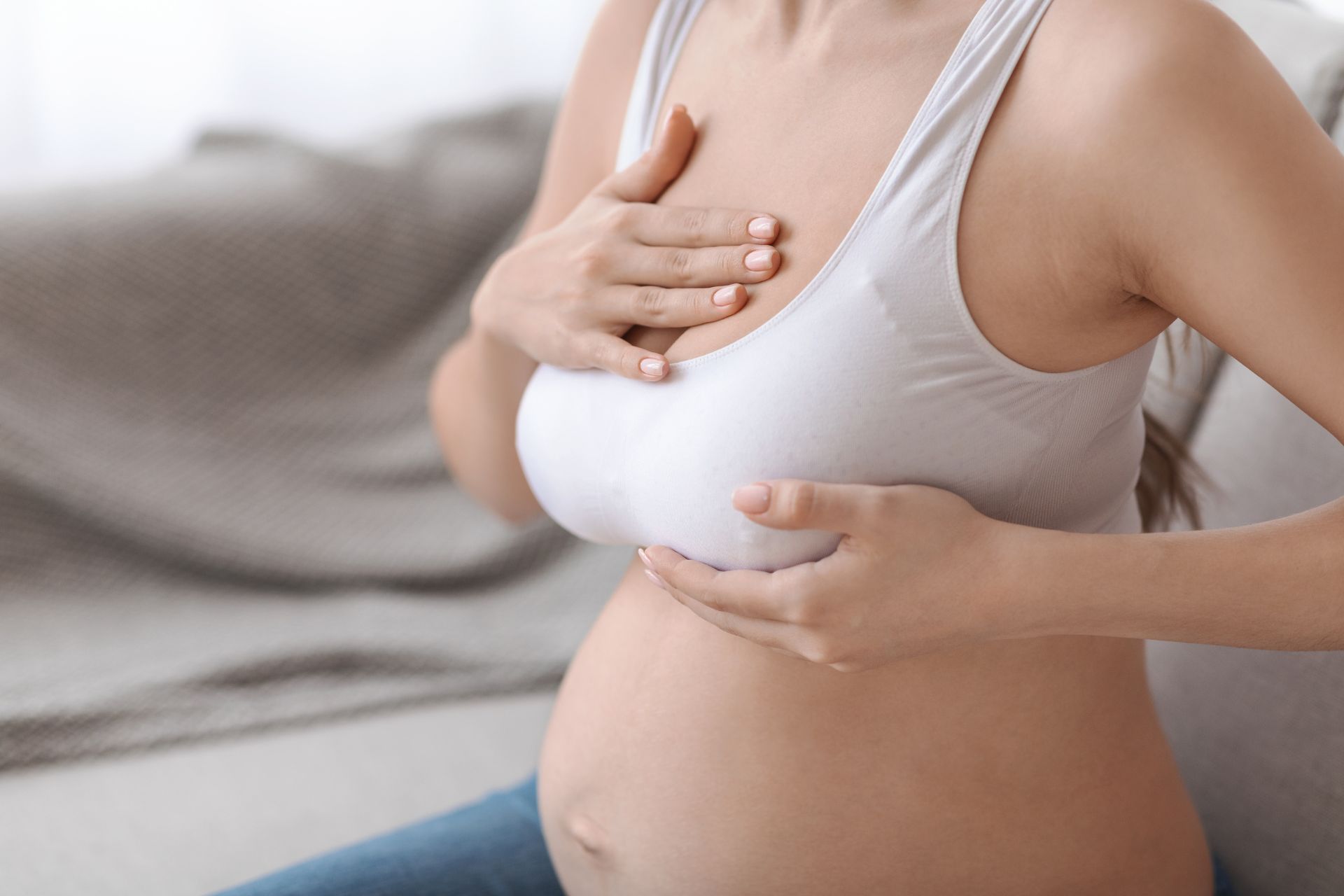 cambios en el pecho durante el embarazo