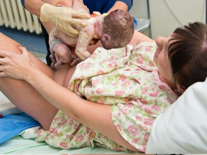 El parto vaginal es el parto más común