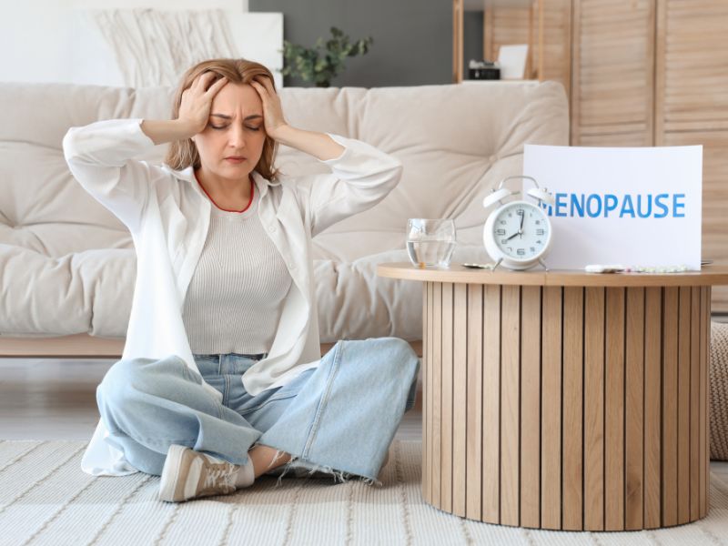 síntomas de la menopausia a los 45