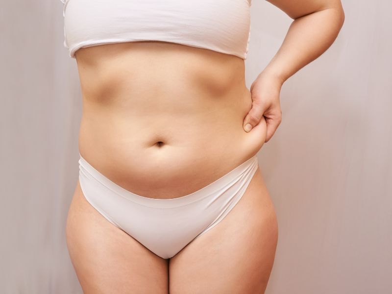 barriga postparto después de 5 meses