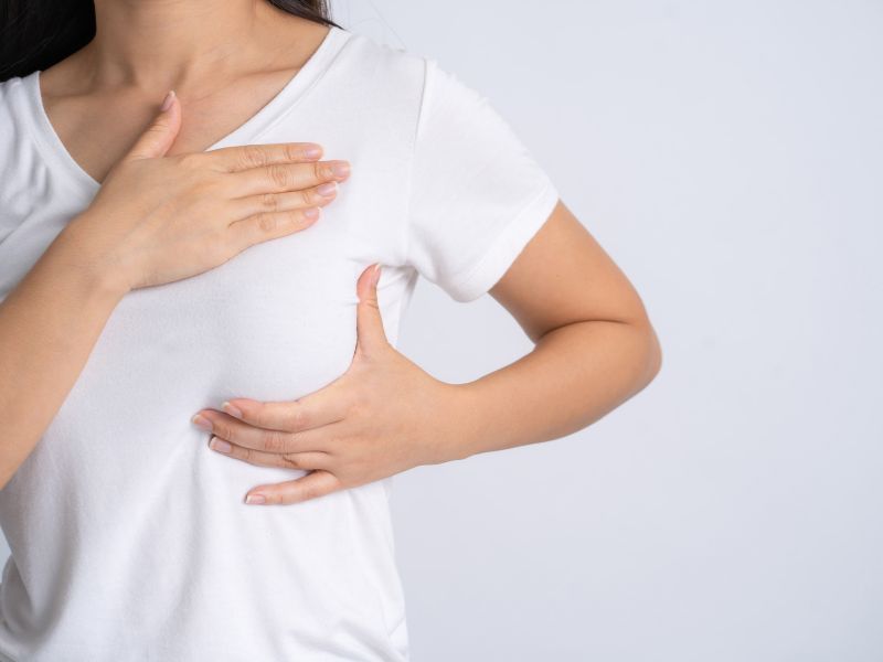 dolor de pechos en la menopausia